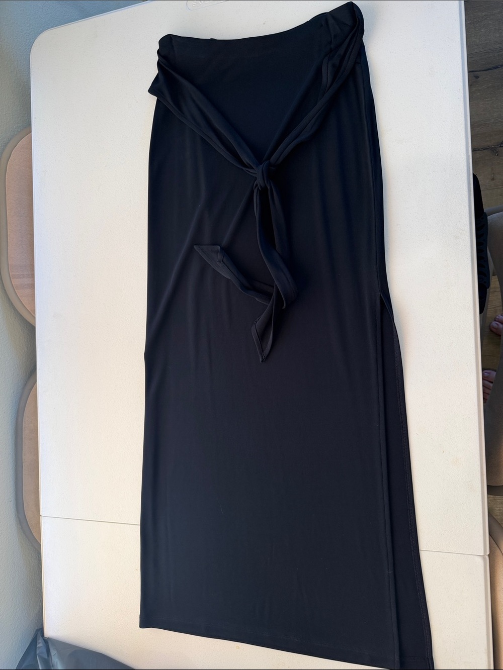 Express Black long skirt